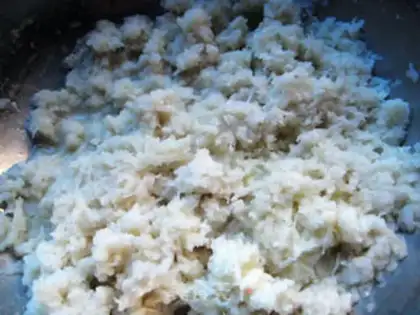 Make Lotus meatballs step 4