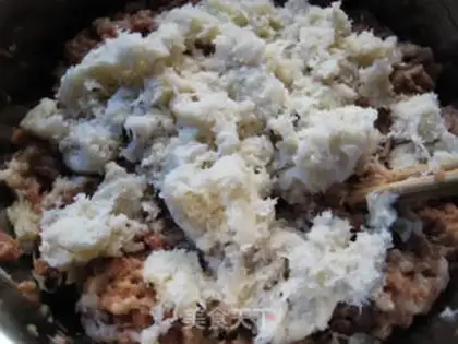 Make Lotus meatballs step 5