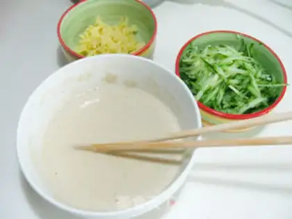 Make Cheese cucumbers step 1