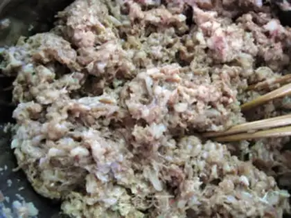 Make Lotus meatballs step 6