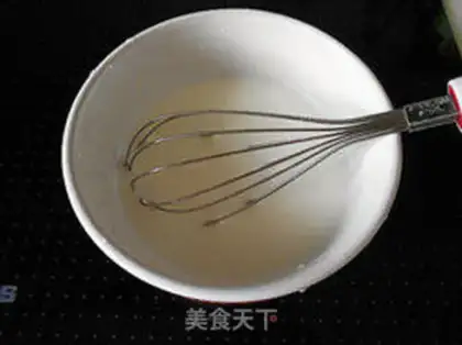 Make Egg pudding step 1