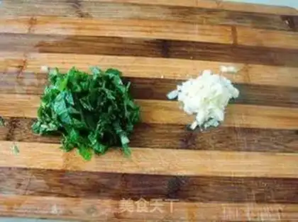 Make Mint apples and corn step 3