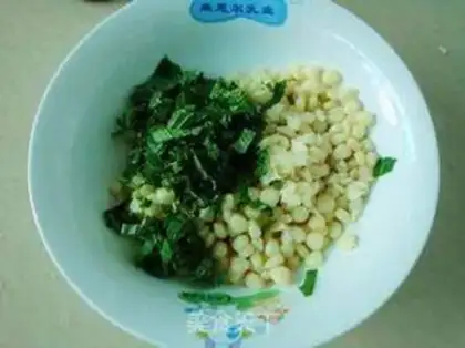 Make Mint apples and corn step 4