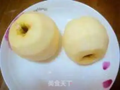 Make A silk apple step 1