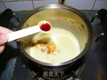 Make Vanilla egg cream step 4