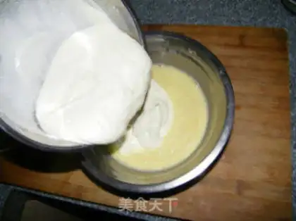 Make Vanilla egg cream step 5
