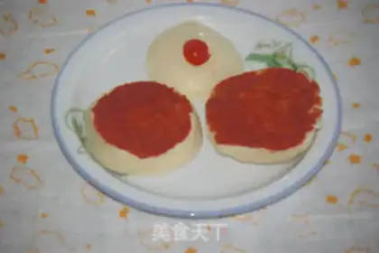 Make Fashioned buns step 3
