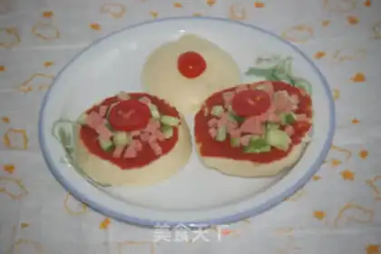 Make Fashioned buns step 4