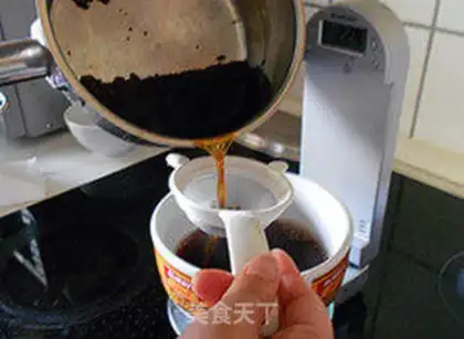 Make Pudding milk tea step 4