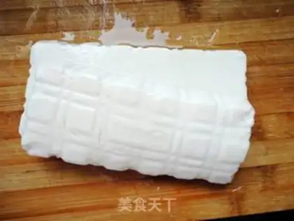 Make ♪ Tofu with egg ♪ step 1