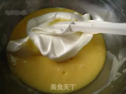 Make Pink heart cake step 5