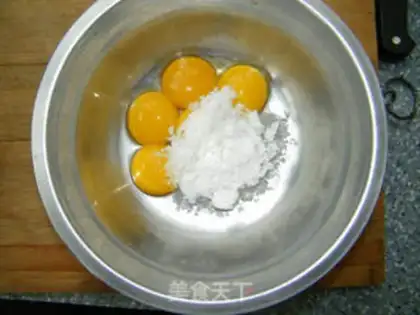 Make Cherry ballcake step 6