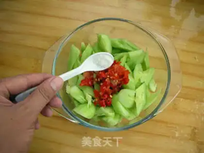 Make Precious cucumber step 4