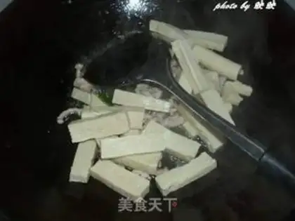 Make Frozen tofu meat step 4