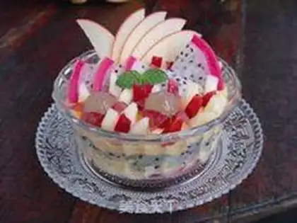 Make Fruit ice cream step 15
