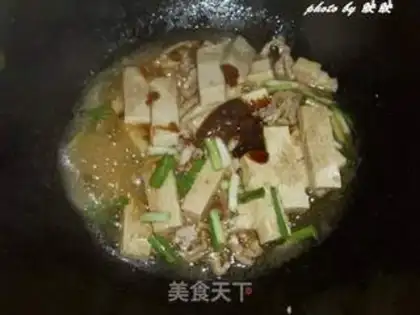 Make Frozen tofu meat step 5