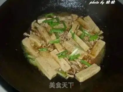 Make Frozen tofu meat step 6