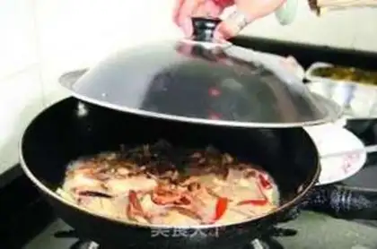 Make Chicken stew mushrooms step 5