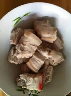 Make Potato-head red meat step 1