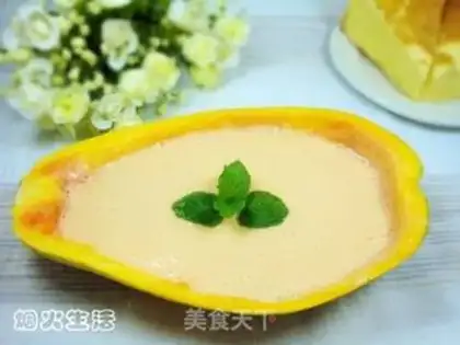 Make A papaya milkshake step 6