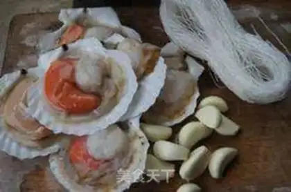 Make Garlic fan floss step 0