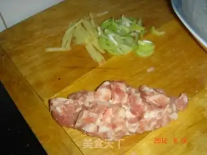 Make Red oil and tofu step 2