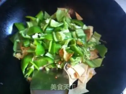 Make Spicy tofu step 2