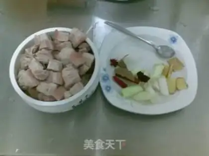 Make Red meat step 0