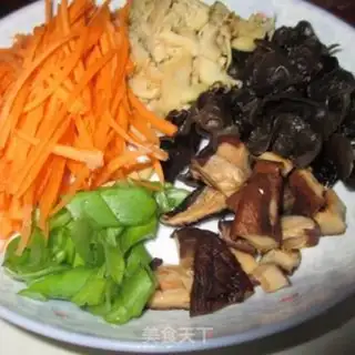 Make Rock pan rice step 5