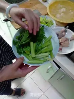 Make Spicy bull frog step 2