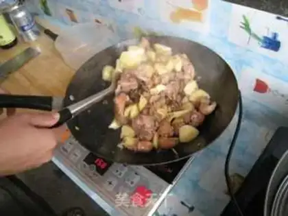 Make Potato beer duck step 8