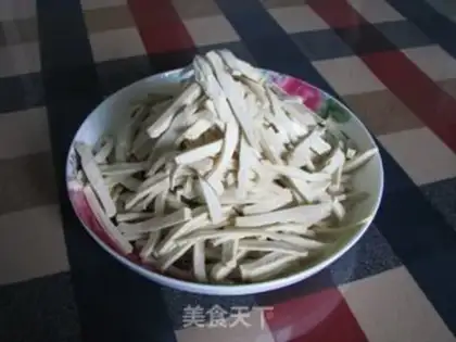 Make Spicy tofu dry step 1
