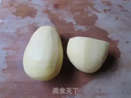 Make Onion potatoes step 0