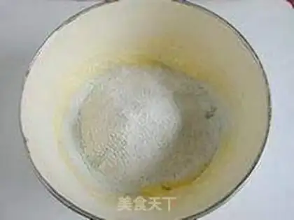 Make Green tea pie step 4