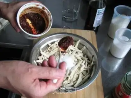 Make Spicy tofu dry step 5