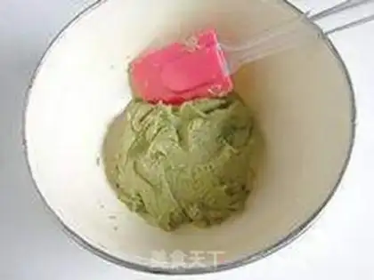Make Green tea pie step 5