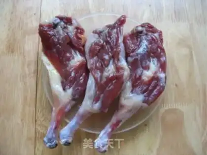 Make Clear the chicken legs step 0