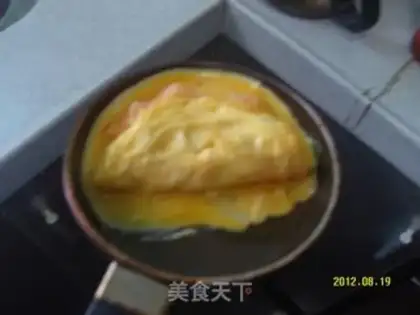 Make Egg bun step 5