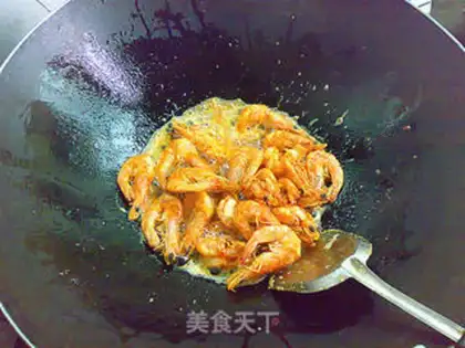Make oatmeal shrimp step 3