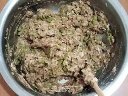 Make Spicy pork chops and bean dumplings step 5