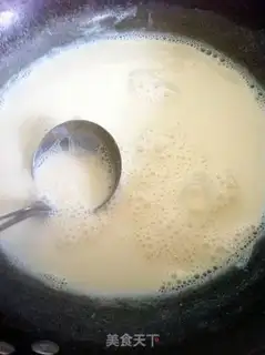 Make Ginger and milk step 5