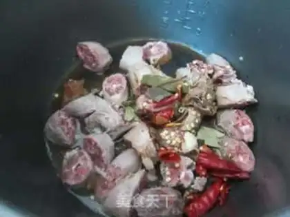 Make Wine duck neck step 5