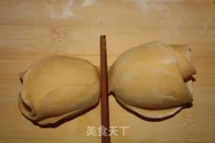 Make Colored rose rolls step 12