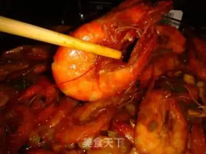 Make Red fever to shrimp step 5