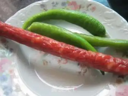Make Sausage curry step 0