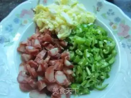 Make Sausage curry step 1
