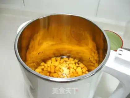 Make Pumpkin rice soup step 2
