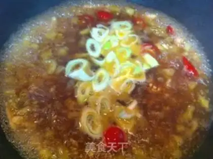 Make Sour soup, fat cow step 10