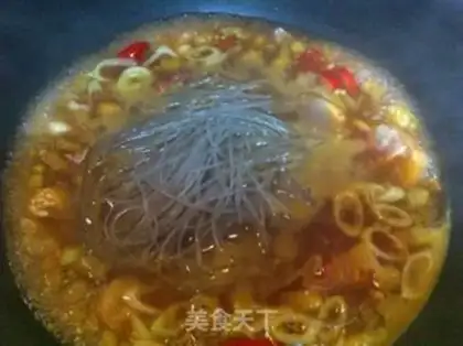 Make Sour soup, fat cow step 11