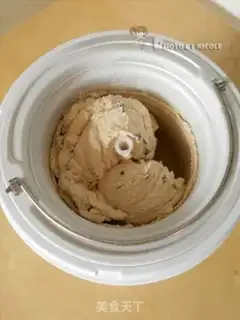 Make Coffee, chocolate beans, ice cream step 6